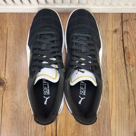 Puma Astro Kick Mens Sz 10.5 Black White Suede Skater Sneakers Shoes 369115-01 main image 5